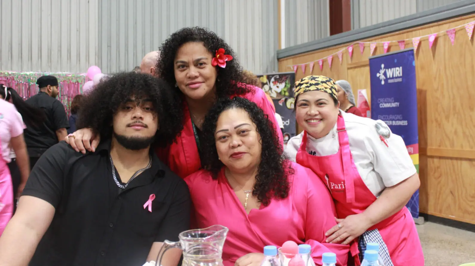 Pink ribbon 2025 group picture detail
