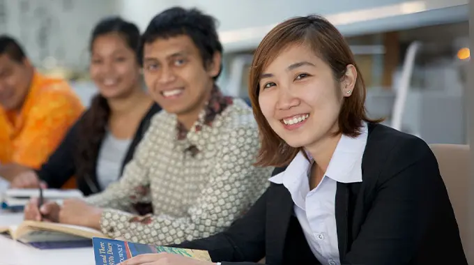 International application proccess banner mobile